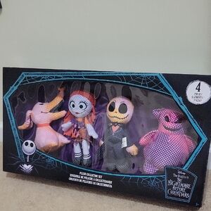 Disney The Nightmare Before Christmas Plush Set - Pink & Black